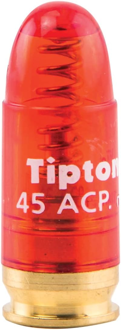 Tipton Pistol Snap Caps with False Primer and Reusable Design for Dry-Firing, Gun Maintenance, Gun Storage