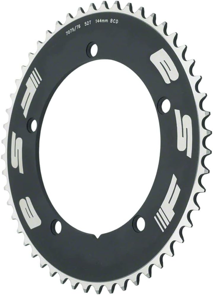 FSA Pro Track Fixed Gear Single Speed Chainring Black 144mm BCD
