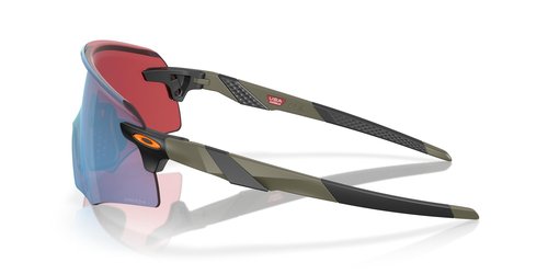 Oakley Men's OO9471 Encoder Rectangular Sunglasses, Matte Moss Green/Prizm Snow Sapphire, 36 mm