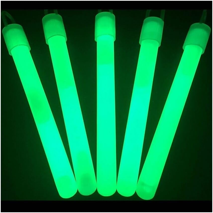 Glow Sticks Bulk Wholesale, 50 4” Blue Glow Stick Light Sticks. Bright Color, Kids Love Them! Glow 8-12 Hrs, 2-Year Shelf Life, Sturdy Packaging, GlowWithUs Brand