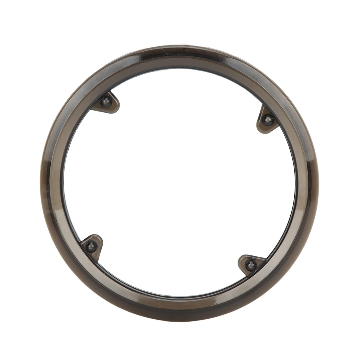 Chainring Chain Guard, Sprocket Protective Cover with 4 Holes Plastic Chainwheel Protective Guard Cover Black