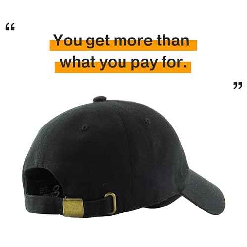 KBETHOS¢ç Classic Cotton Adjustable Low Crown Cotton Baseball Cap