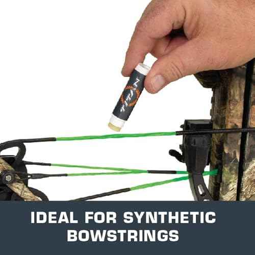 Titan Crossbow String Wax & Rail Lube Combo, 2-Pack, White - Made in America