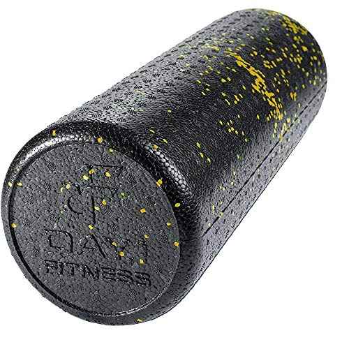 Day 1 Fitness High Density Foam Roller ? Deep Tissue Muscle Massage & Myofascial Release for Recovery, Physical Therapy, Exercise & Pain Relief ? Multiple Sizes & Colors