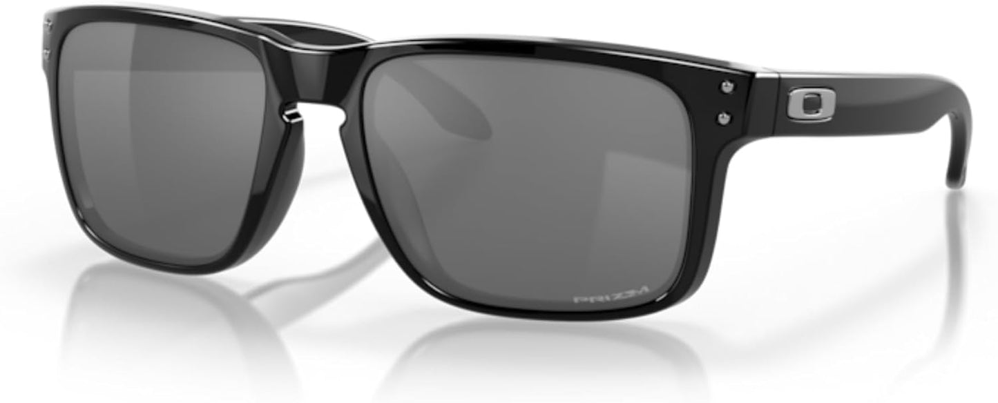 OAKLEY Holbrook OO9102 Square Sunglasses for Men+ Bundle Accessory Leash Kit, Microfiber Pouch