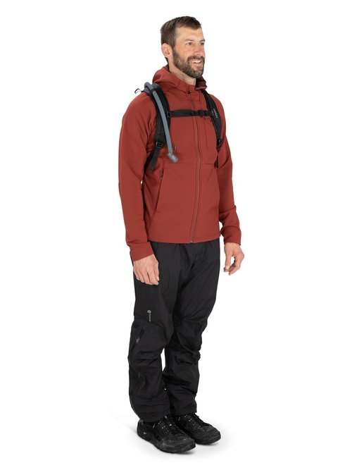 Osprey Glade 5L Ski and Snowboard Backpack with Hydraulics Water Reservoir, Black