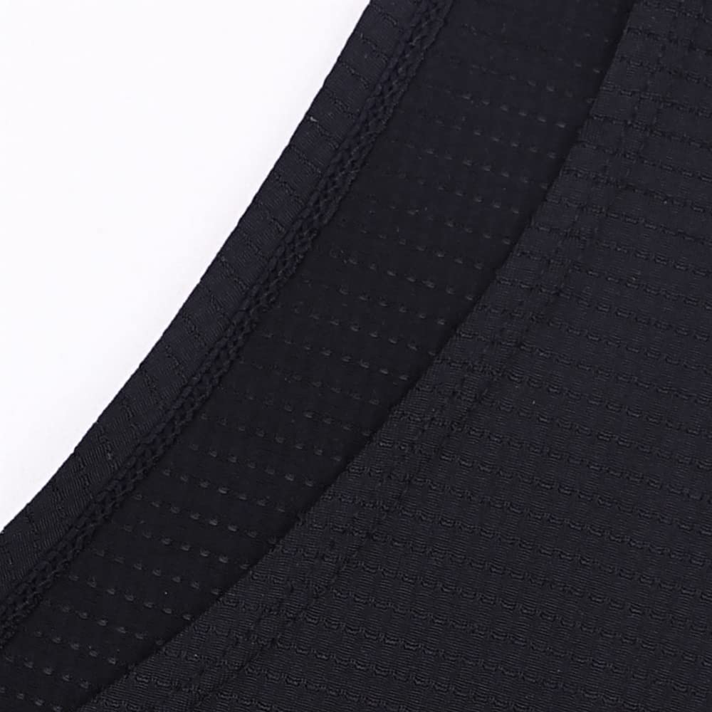 Hanyomo Womens Workout Fitness Tank Tops Cropped Sleeveless Gym Yoga Running Athletic Shirts Black S