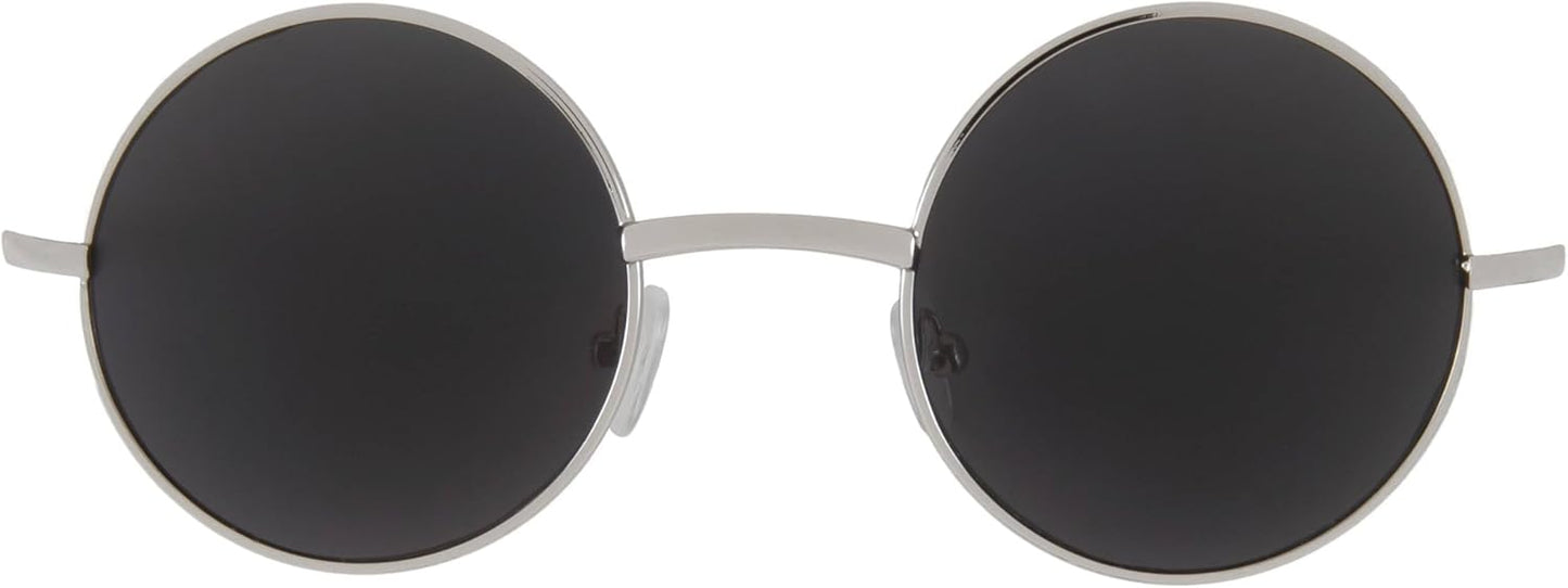 OWL Round Sunglasses Metal Frame Hippie Sunglasses UV400 Polycarbonate Circle Lens John Lennon Sunglasses for Men Women