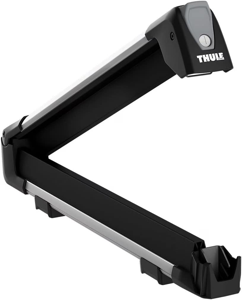 Thule SnowPack Ski/Snowboard Rack, Large (6 Pr/4 Boards), Black