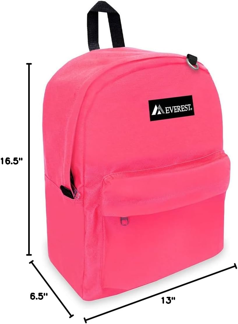 Everest Classic Backpack, Royal Blue, One Size,2045CR-RBL