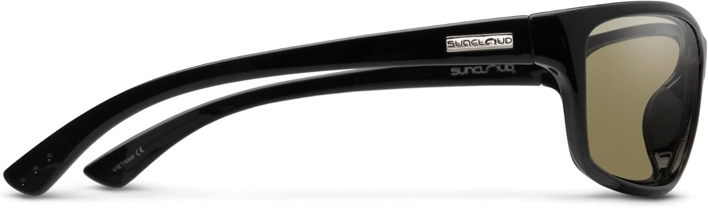 Suncloud Sentry Polarized Sunglasses – 100% UV Protection – Comfortable Fit, Trendy Design – for Men & Women