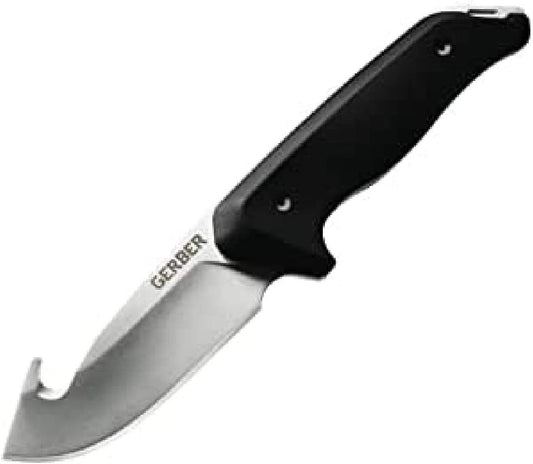 Gerber Gear Gerber Moment Fixed Blade Knife, Gut Hook [31-002200]