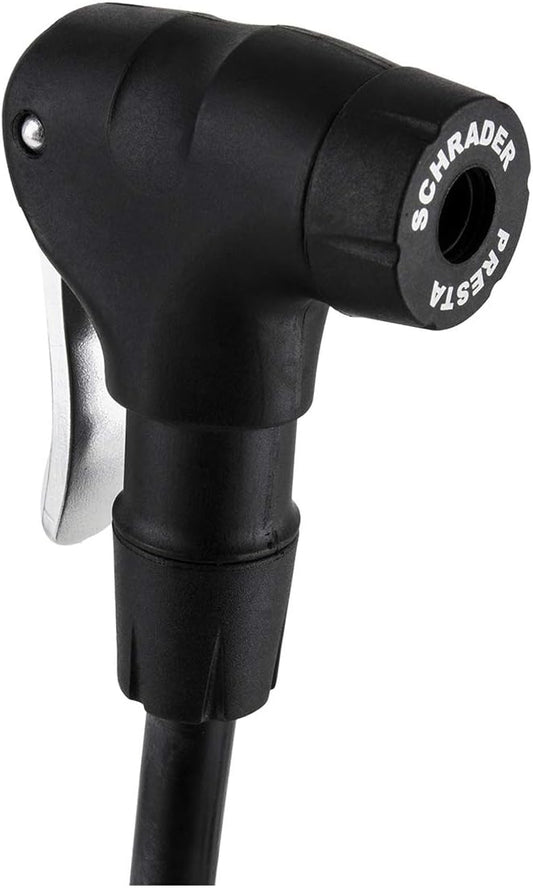 Planet Bike Floor Pump Auto Head & Hose, 2 inches x 1 inch x 38"