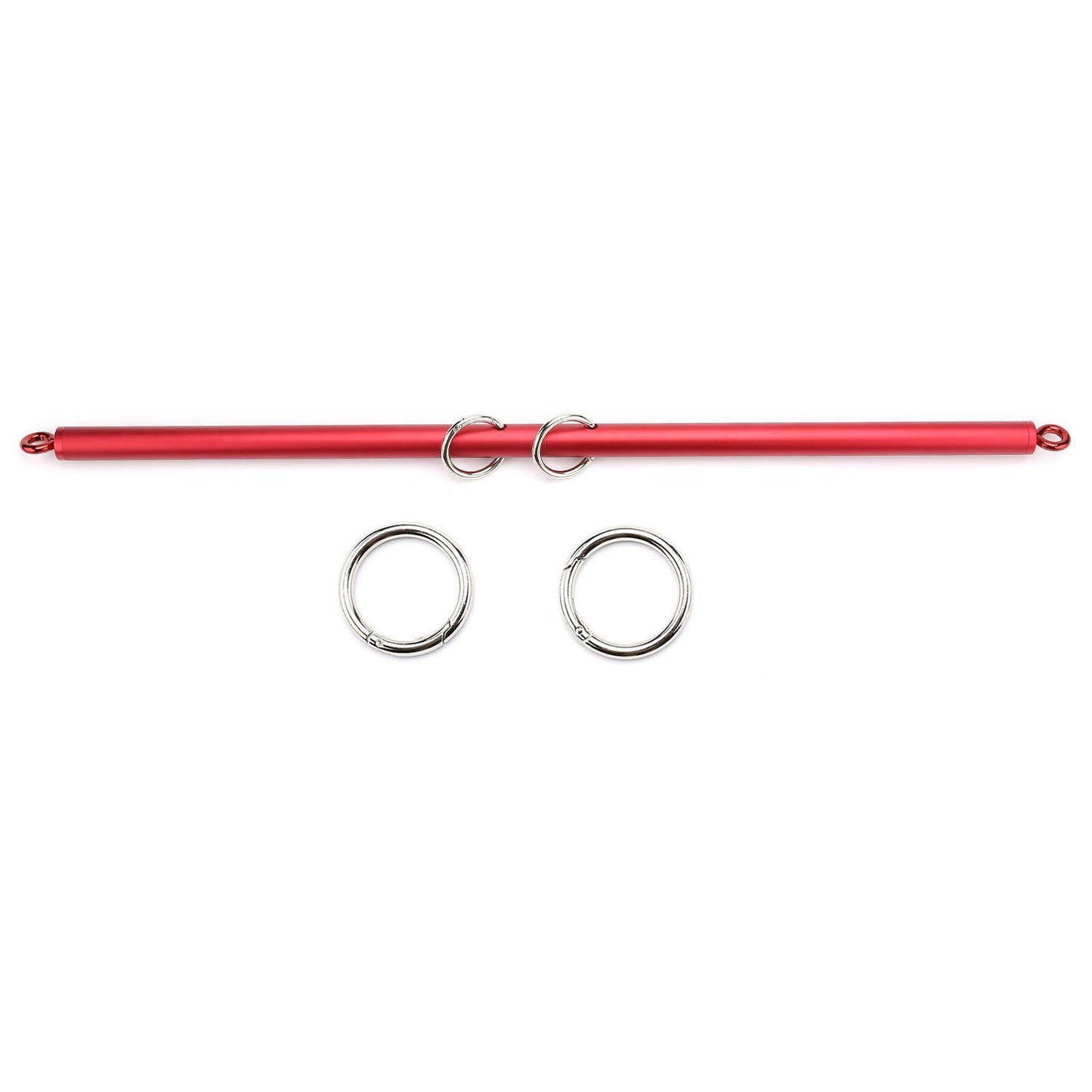 EXREIZST Red Adjustable Spreader Bar Set, Suitable for Sets Sports Training Fitness Gear Home Gyms