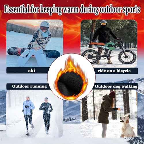 Balaclava Winter Men and Women Ski Mask, Cold Weather Outdoor Wind-Resistant Warm Hats,Winter Masks&Hooded Scarves