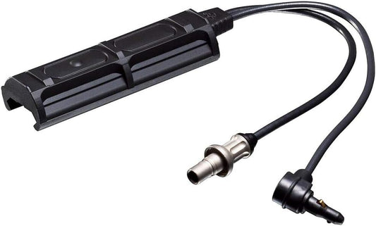 Mil-Spec 7" Remote Activation Dual Switch with Snap-on Switch Platform for Scoutlight Weaponlight + ATPIAL Laser Device, Black
