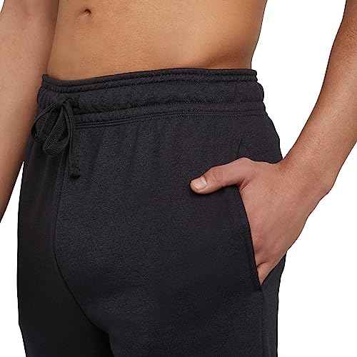 Hanes EcoSmart Jogger Sweatpants, Men's Midweight Fleece Lounge Pants, 30.5"
