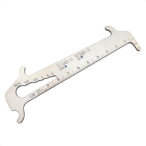 BDR Bicycle Chain Wear Tool for Accurate Maintenance Indicator Chain Checker Tool Measuring Ruler