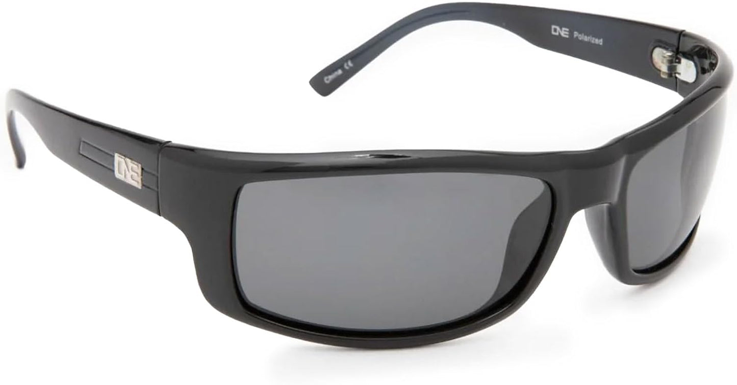 Optic Nerve Fourteener Polarized Sport Sunglasses - Lightweight Sportwrap Frame, UV Protection, Anti-Glare - Unisex Fit