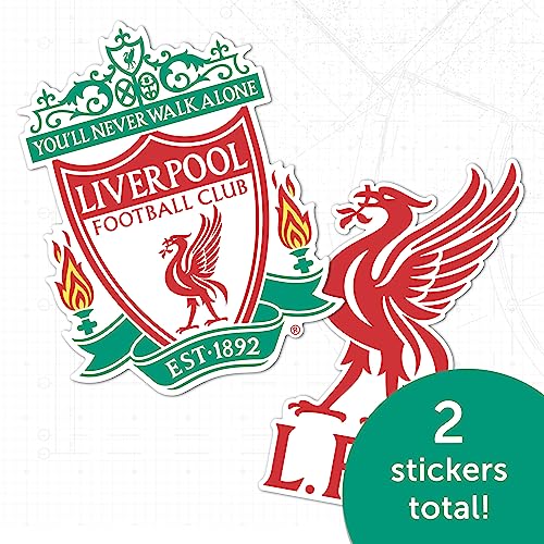 Liverpool FC Desert Cactus 4-Inch Fan Sticker Decal - Officially Licensed