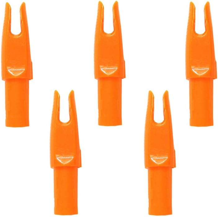 Arrow Nocks 0.246 inch Inside Diameter Inserts 6.20mm 60 Pack for Archery Standard Size(0.244" to 0.246") Arrows