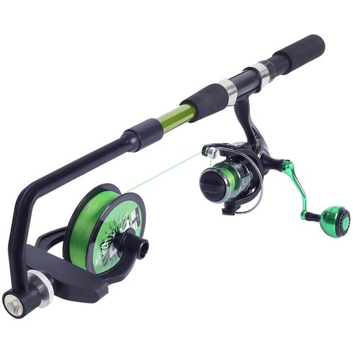 Kulport Fishing Line Spooler, Adjustable line Winder,No Line Twist, Portable for Casting & Spinning and Trolling Reel