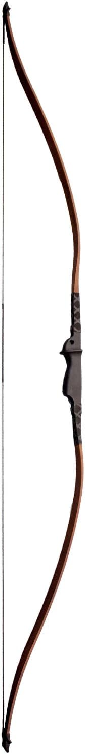 SAS 30-35lbs 22-29" Robinhood Long Bow for Adult/Youth with Armguard, Finger Tab, Arrow Rest and 2 x Arrows