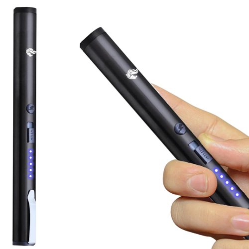 Odds Shifter's DefenPro 32,000,000 Stun Pen Stun Gun for Self Defense Tactical Stun Pen with USB Rechargeable, Battery Indicator, Durable Clip, Compact and Concealable for Protection