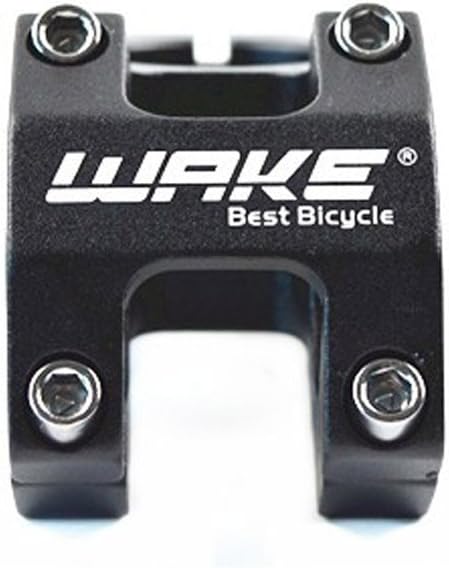 31.8 Stem 45mm Bike Stem Wake Mountain Bike Stem Short Handlebar Stem for Most Bicycle, Road Bike, MTB, BMX, Fixie Gear, Cycling (Aluminum Alloy, Black Blue Gold Red)