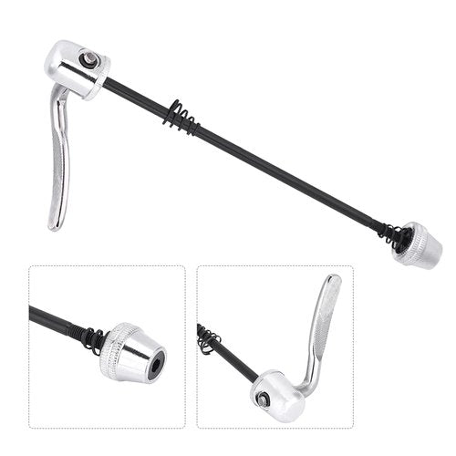 Steel Lightweight Quick, Skewer for Mountain Indoor Front Quick Release Release Skewer Home Cycling Trainer