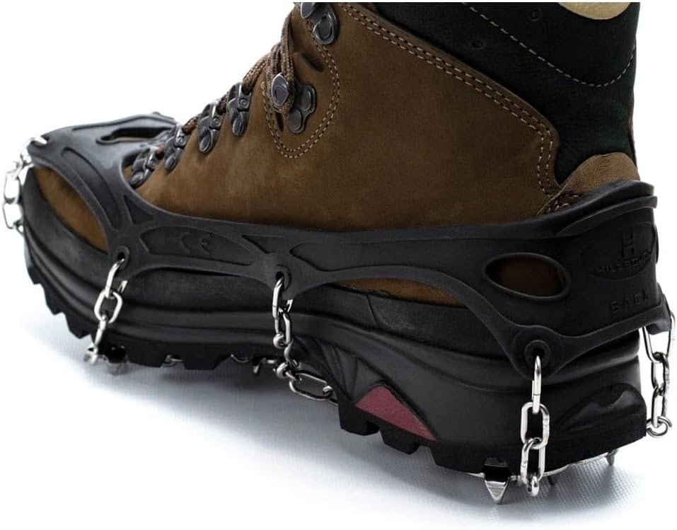 FreeSteps6 Crampon, Ice Cleat All-Purpose Traction System for Packed Snow & Ice Conditions