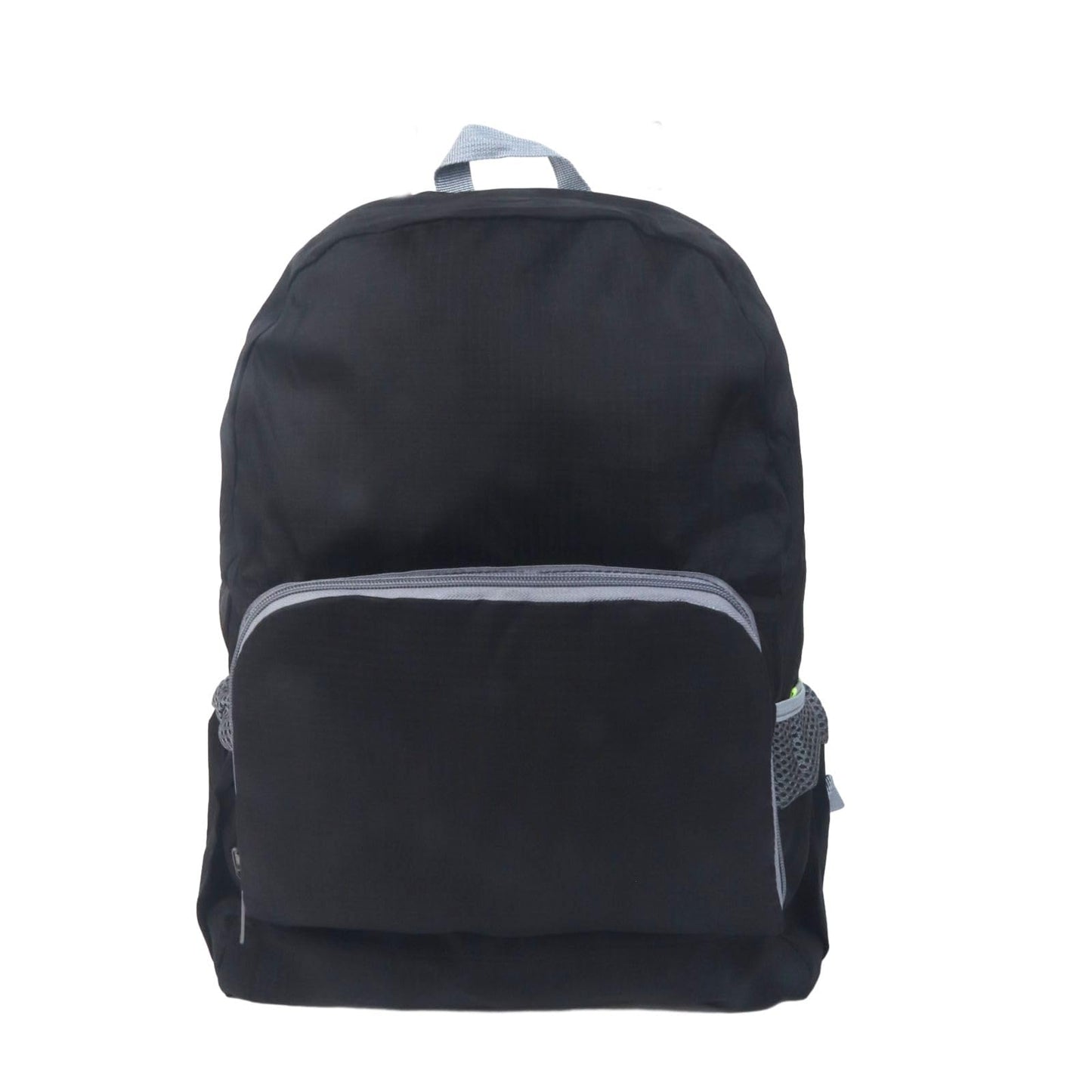 25L Backpack Packable Foldable Ultra Lightweight Water Resistant Durable Camping Outdoor Mountaineering Riding Travel Daypack (Black)