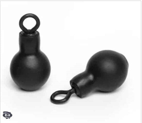 BNR Dave's Steelhead Pack - 16pc Fishing Weights - Steel, Black - Drop Shape - Bobber-doggin, Boon-doggin, Float, Drift, Light Back-bouncing