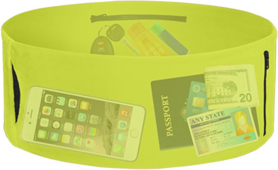 The TUBE® Waistband Official Product. Unisex Waistband with Zippers (Men, Women, Youth). Fits most current and older smartphones. Running Belt/Fanny Pack for Fitness, Travel, Money Storage and More!