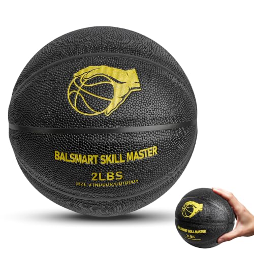 Mini Weighted Basketball Training Ball 2.0 LBS for Arm & Hand Dexterity