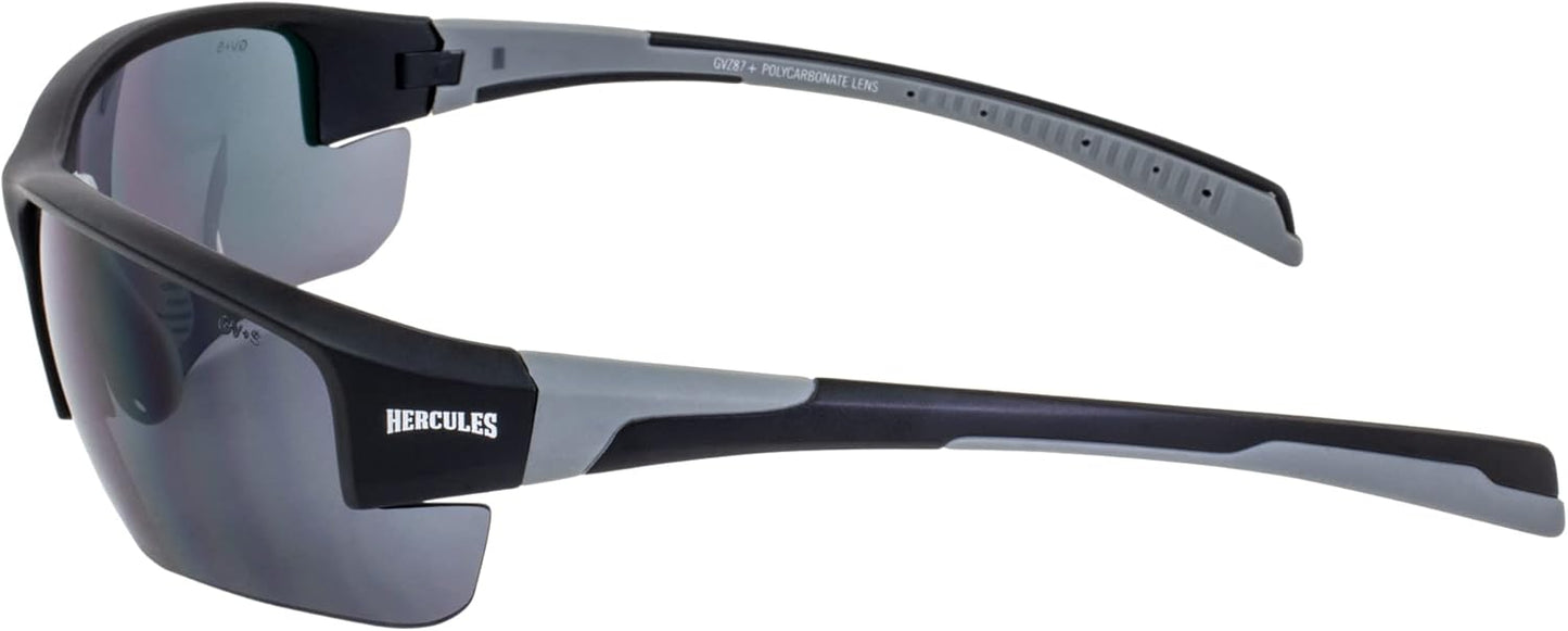 Global Vision Hercules 7 Auto-Darkening Photochromic Safety Sunglasses Clear to Smoke Lens ANSI Z87.1 Transitional Glasses