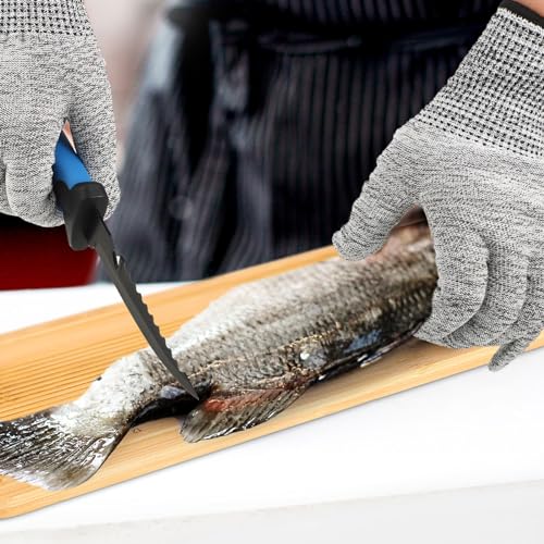 Classic Fish Fillet Board Set with Clamps Knives Gloves and Scale