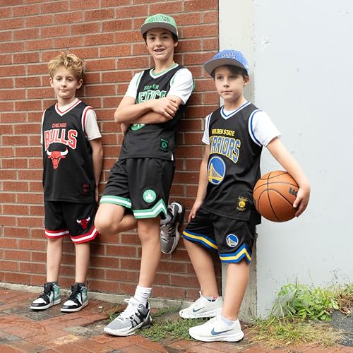 NBA Official Basketball Shorts - Los Angeles Lakers, Black, Size 10-12 - Classic Fit