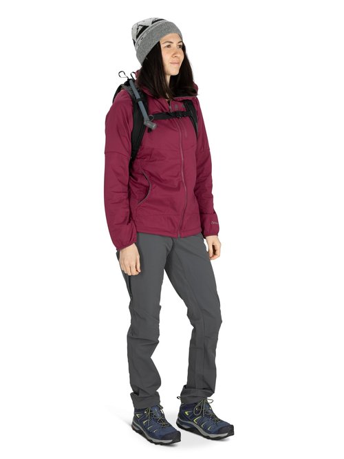 Osprey Glade 5L Ski and Snowboard Backpack with Hydraulics Water Reservoir, Black