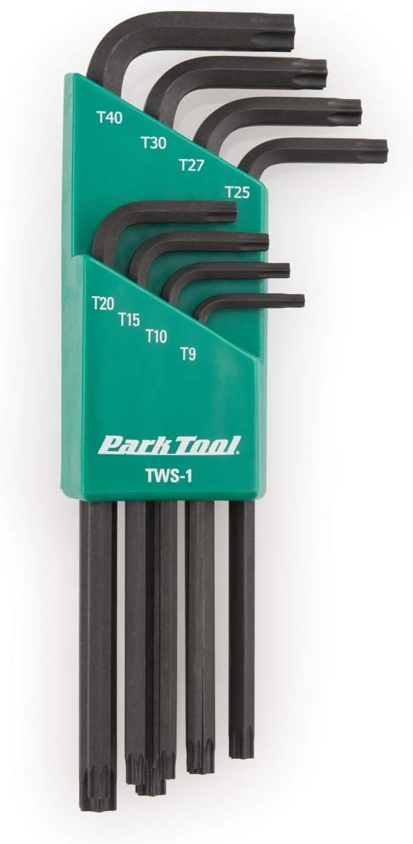 Park Tool Torx Wrench Set - L-Shaped, Precision Tools for Bike Maintenance
