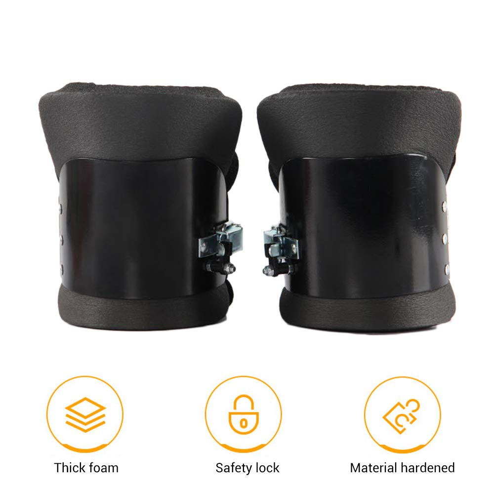 Alomejor Inversion Boots Stainless Steel and NBR Inversion Boots for More Effective Exercises