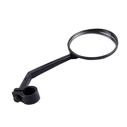 Black Adjustable Rear View Mirror Handlebar Riding Safety Wide View Convex Mirror for Motorcycle,Bicycles and Spare Parts