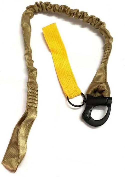 H World EU Tactical Multi-Use Adjustable Quick Release Retractable Safety Sling Lanyard for Outdoor Sports Airsoft Hiking