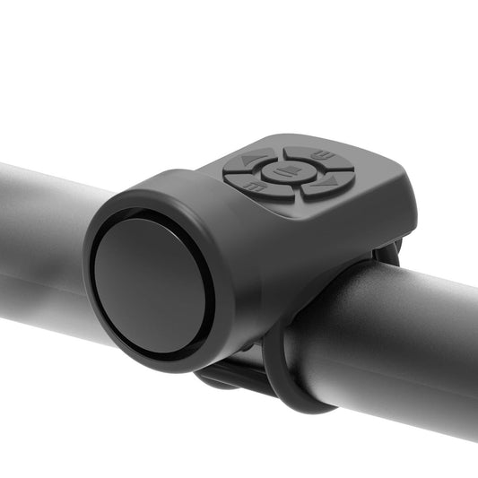 EXKOKORO Rechargeable Electric Bike Bell Horn Bell Cycling Horn for Adults with Loud Sound and Fit for Mountain Bike, Road Bike, Scooters Handlebars