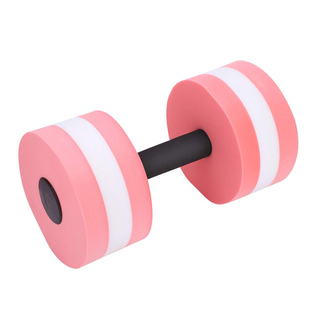 Generic Water Weights Dumbbells, Pool Exercise Equipment For Adults Water Float Bodybuilding Training 1 Pair Fitness Yoga Dumbbell Barbell (Pink), Genericbngas4tr2y-02