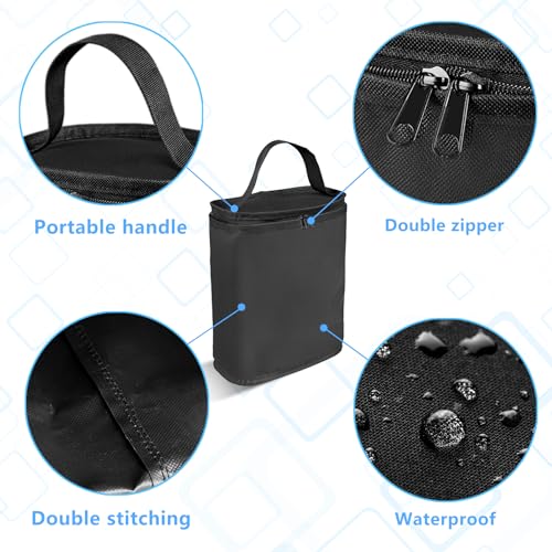 Propane Tank Bag, ?1 lb./ 16 oz Fuel ?Cylinder Carry Bag, Refillable Propane Cylinder Tank Cover,Gas Tank Protective bag, 600D Oxford Fabric,Mini Tank Accessories, for Outdoor Camping,Cooking,Picnic
