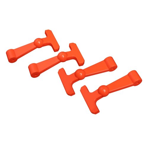 Ciuouient 4 Pack Upgrade Heavy Duty Cooler Latches Cooler Latches Replacement Compatible with YETI &RTIC Coolers (Orange)