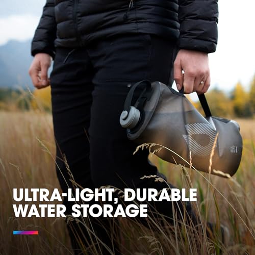 HydraPak Seeker Collapsible Water Storage 4L - Mammoth Grey