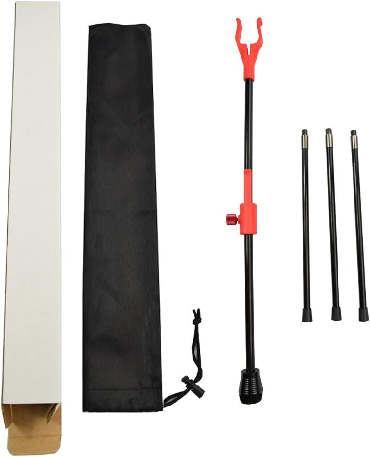 YLS Archery Bow Stand Recurve Bow Compound Bow Stand Rack Holder Legs 18.9" Height