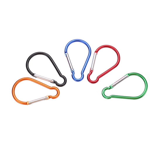 Large Carabiner Clip 4" Aluminum Carabiner Clip Big Spring Snap Key Chain Hook Caribeaner for Outdoor Use Durable Carabeaner Keychain Clip Great for Outdoors Keychains and Gear Organization